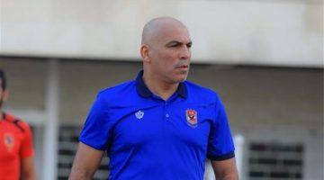 محمد يوسف يُحفز لاعبي الأهلي قبل مواجهة بالميراس