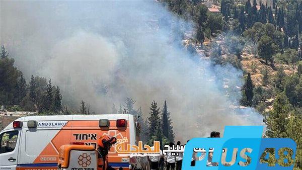 فيديو.. 8 طائرات و35 فرقة إطفاء تكافح حريق غابات عين كارم بالقدس المحتلة