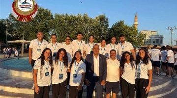 منتخب السباحة بالزعانف يحصد فضية وبرونزيتين ببطولة العالم في اليونان