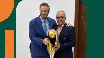 نادي البنك الأهلي يهنئ بيراميدز بعد التتويج بدوري أبطال إفريقيا