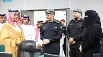 محافظ الهيئة العليا للأمن الصناعي يزور مركز العمليات الأمنية الموحدة (911) بمنطقة #مكة_المكرمة