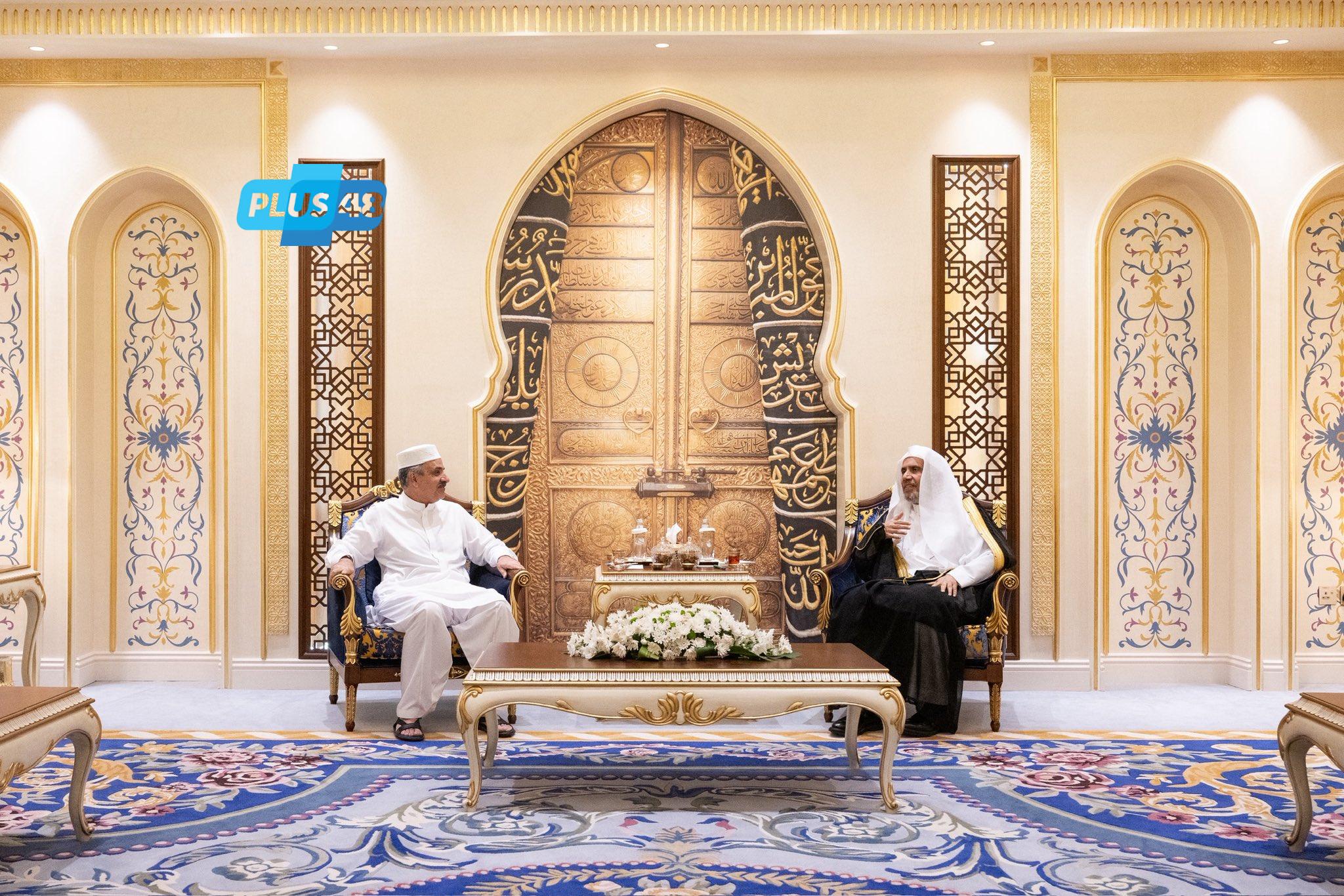 الأمين العام رئيس هيئة علماء المسلمين يستقبل رئيس المحكمة العليا في #باكستان
