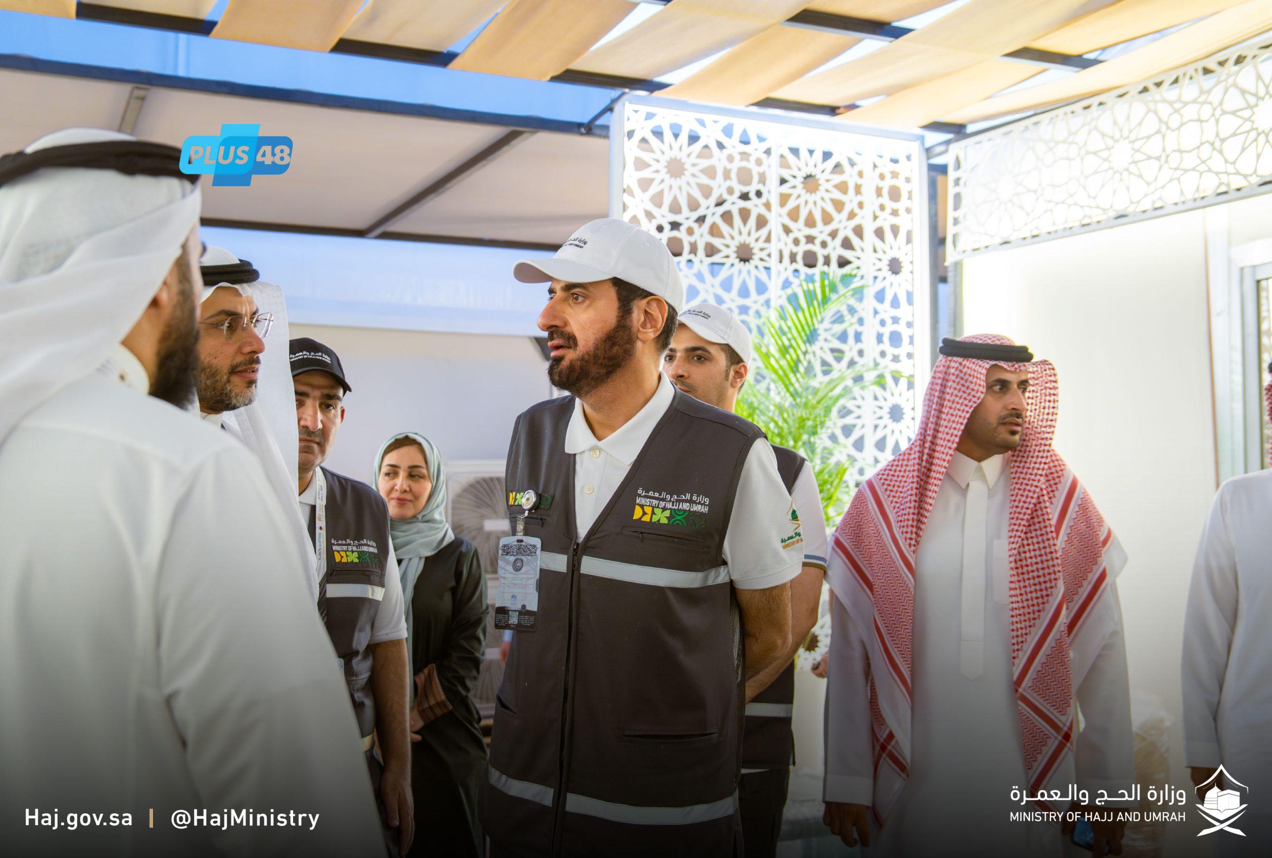 الربيعة يتفقد جاهزية #المشاعر_المقدسة ويطّلع على الخدمات المقدمة لضمان راحة وسلامة الحجاج