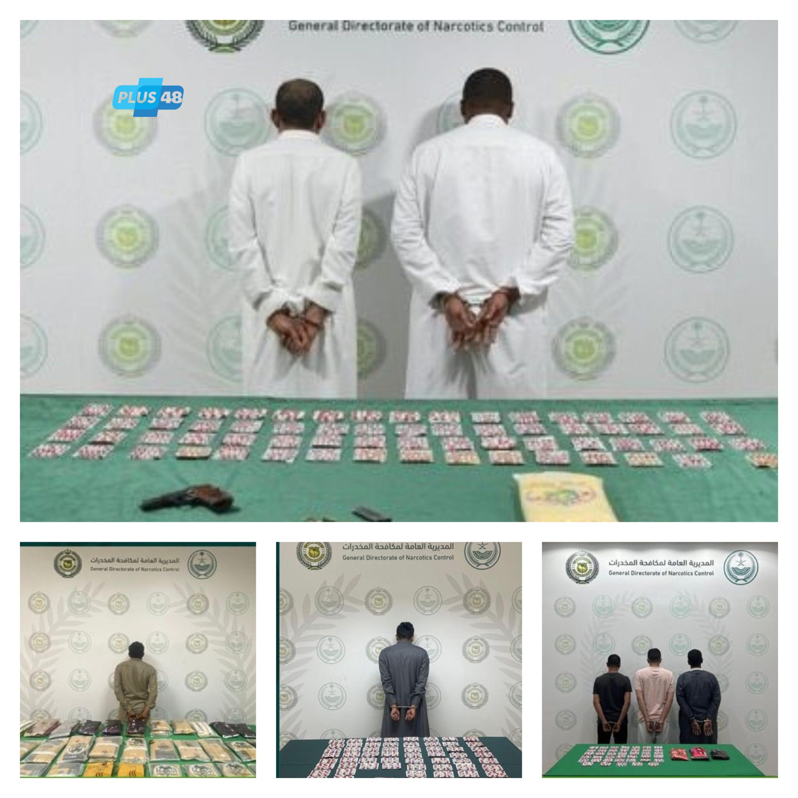 ضبط 61 كجم حشيش و23232 قرصًا مخدرًا في 7 مناطق |#عاجل