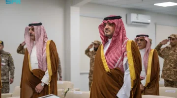 وزير الداخلية يفتتح مقر القيادة العامة لمهام الحج والعمرة التابع لإدارة المجاهدين في #مشعر_مزدلفة