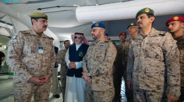 بتوجيه من وزير الدفاع.. رئيس هيئة الأركان العامة يقف ميدانيًا على جاهزية وحدات القوات المسلحة المشاركة في مهمة #الحج