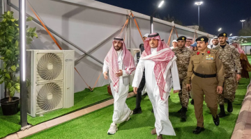الأمير عبدالعزيز بن سعود يقف على جاهزية الجهات المشاركة في حج هذا العام لاستقبال حجاج بيت الله الحرام في مشعر عرفات