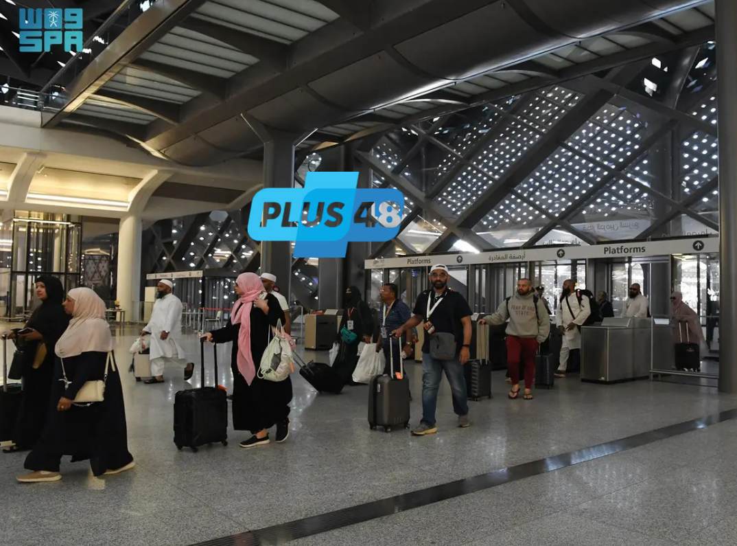 رحلات منتظمة تنقل الحجاج لـ #المدينة_المنورة عبر قطار الحرمين السريع