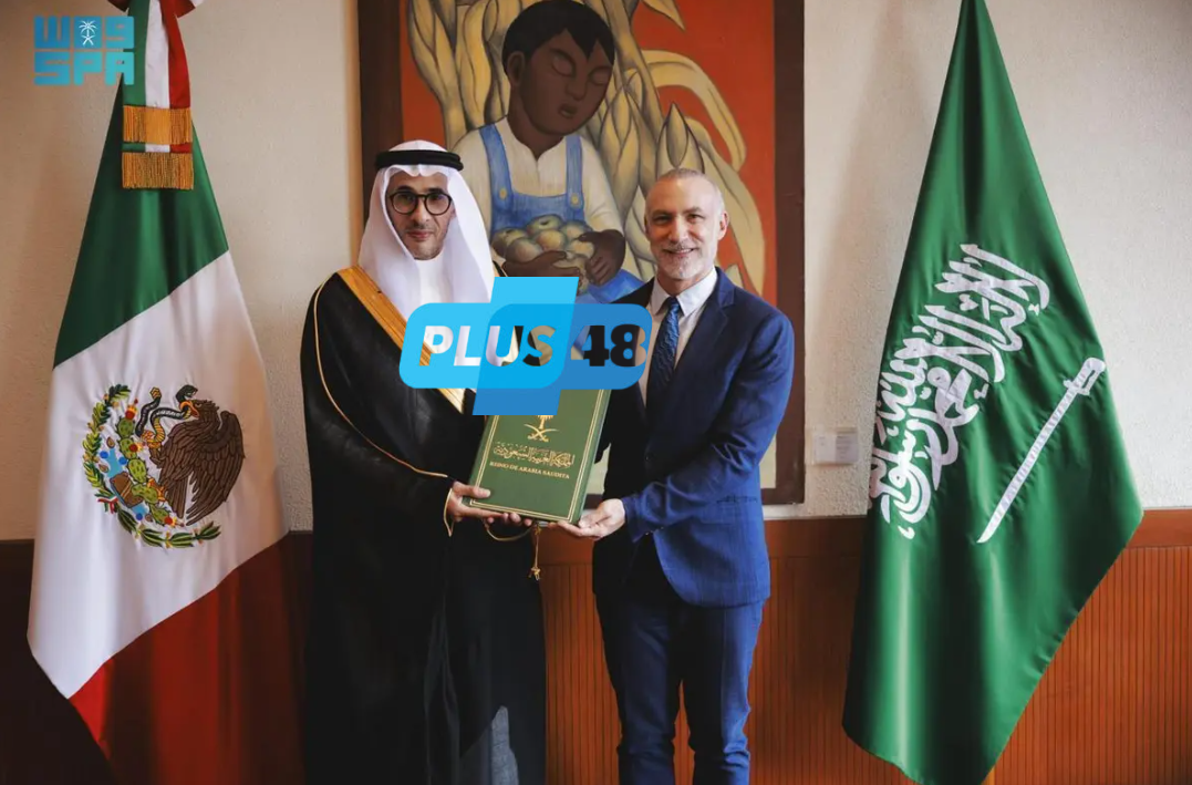 السفير المناور يقدّم نسخة من أوراق اعتماده لمدير عام المراسم بوزارة الخارجية المكسيكية