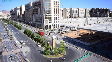 استكمال تهيئة خمس طرق محورية ومسارات آمنة لتعزيز الهوية البصرية في محيط #المسجد_النبوي