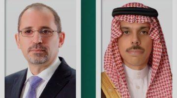 #وزير_الخارجية يناقش مع نظيره الأردني المساعي المبذولة لخفض التصعيد