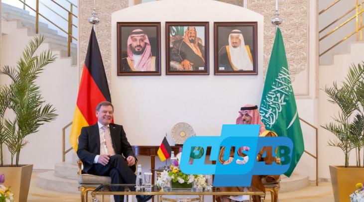 وزير الخارجية يستقبل وزير خارجية ألمانيا ويستعرضان التطورات الإقليمية والدولية