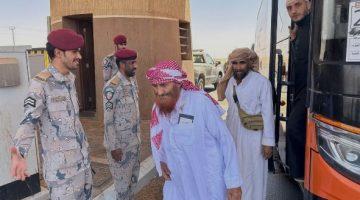 #حرس_الحدود يسهل إجراءات مغادرة ضيوف الرحمن عبر منفذ الوديعة