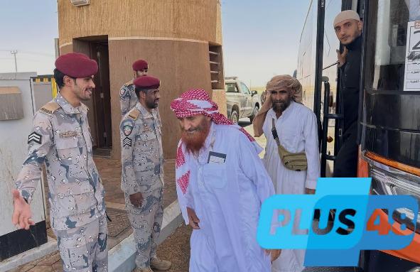 #حرس_الحدود يسهل إجراءات مغادرة ضيوف الرحمن عبر منفذ الوديعة