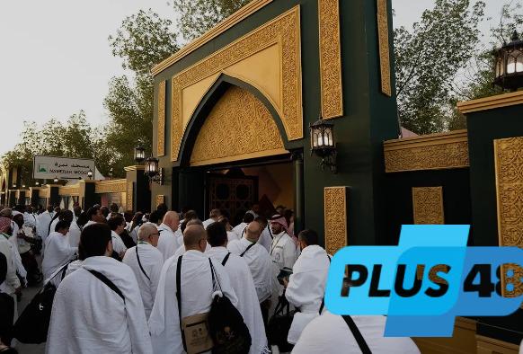 ضيوف برنامج خادم الحرمين الشريفين للحج يستقرون في مشعر #عرفات