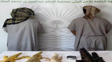 بالاسماء.. القبض على مخالفين لارتكابهما مخالفة الصيد في أماكن محظوره في محمية الإمام عبدالعزيز بن محمد الملكية #عاجل