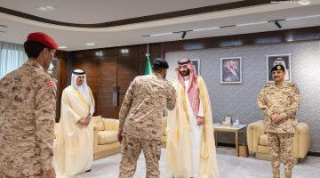 وزير الحرس الوطني يستقبل قادة الوزارة وكبار مسؤوليها المهنئين بـ #عيد_الأضحى المبارك