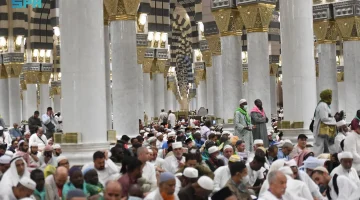 أنظمة تكييف متقدمة لتهيئة أجواء مريحة للمصلين في #المسجد_النبوي