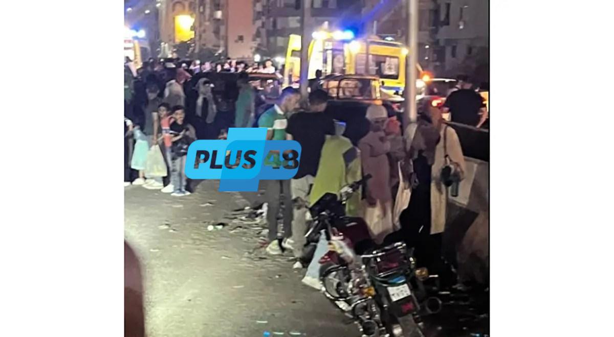 إصابة 6 أشخاص في حادث تصادم مروع على الطريق الدائري باتجاه الهرم