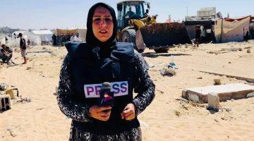 الصحفية الفلسطينية يافا أبو عكر في حوار إنساني مع «الحرية»: العالم يحضر للأعياد ونحن نحضر الأكفان