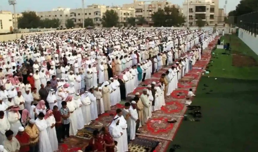 موعد صلاة العيد في كل المناطق بالسعودية