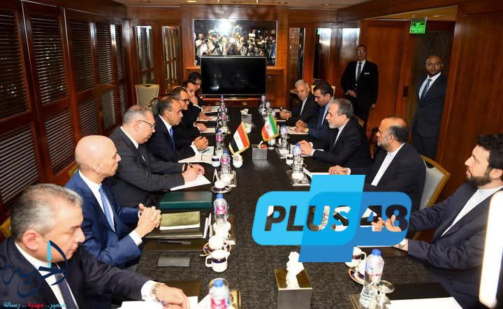 وزير الخارجية ونظيره الإيراني يتشاوران حول الأزمات الإقليمية وأمن الملاحة