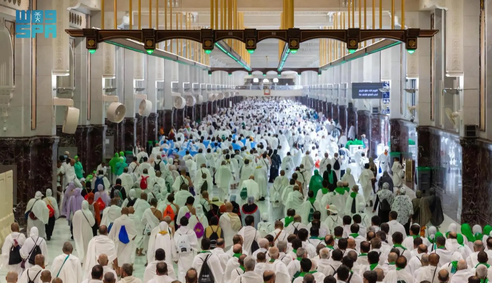 تفعيل منظومة تبريد بطاقة (155,000) استعدادًا لـ #حج_1446هـ بـ #المسجد_الحرام