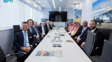 وفد منظومة قطاع الطيران المدني يشارك في معرض باريس الجوي 2025