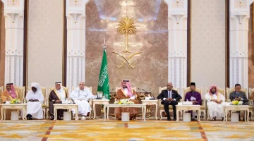سمو #ولي_العهد : لقد شرَّف الله تعالى هذه البلاد بخدمة الحرمين الشريفين وقاصديها ووضعت المملكة ذلك في مقدمة اهتماماتها