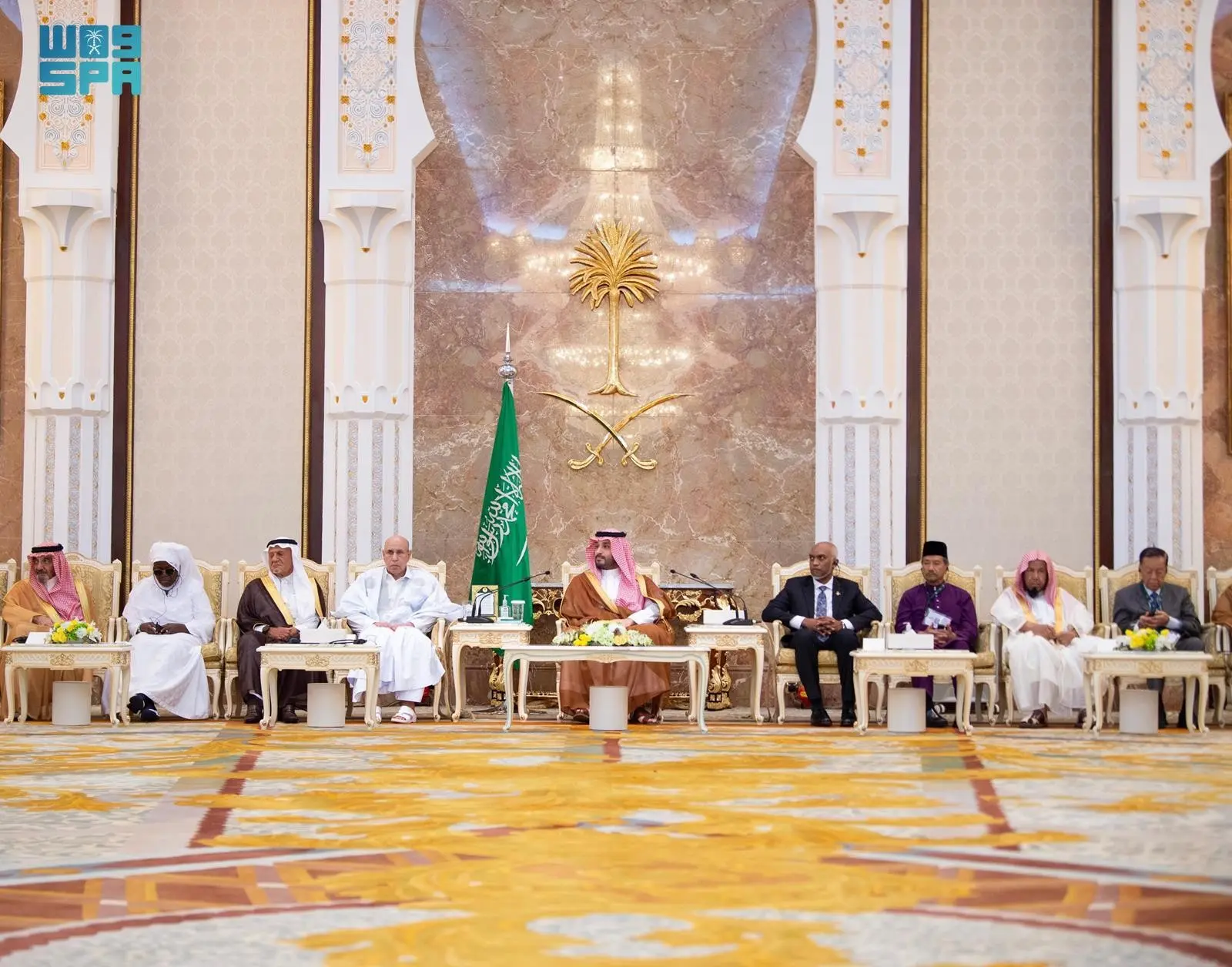 سمو #ولي_العهد : لقد شرَّف الله تعالى هذه البلاد بخدمة الحرمين الشريفين وقاصديها ووضعت المملكة ذلك في مقدمة اهتماماتها