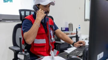 أكثر من (200) كادر من الترحيل الطبي يستقبلون البلاغات الإسعافية خلال موسم حج 1446هـ
