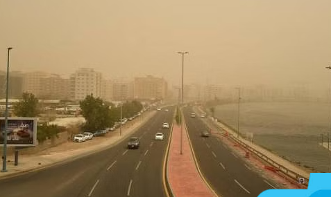 #الأرصاد تنبه من عواصف ترابية وأتربة مثارة على محافظتي #القنفذة و #الليث